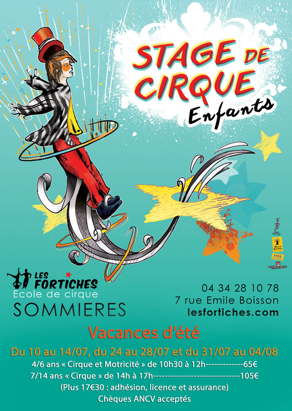 affiche stage été 23 A4